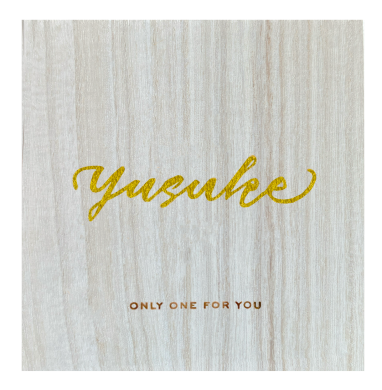 カリグラフィー ゴールド